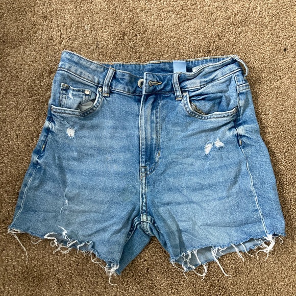 Vintage Mid-Wash Shorts - Picture 1 of 3